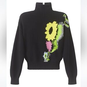 h&m studio collection 2022 black cotton sweater - S